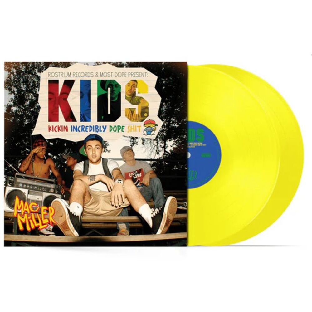 Mac Miller - K.I.D.S. - Translucent Yellow  LP LP